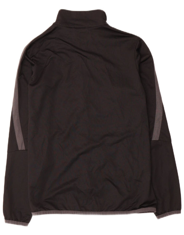 Nike Mens Graphic Tracksuit Top Jacket Medium Black Colourblock Polyester
