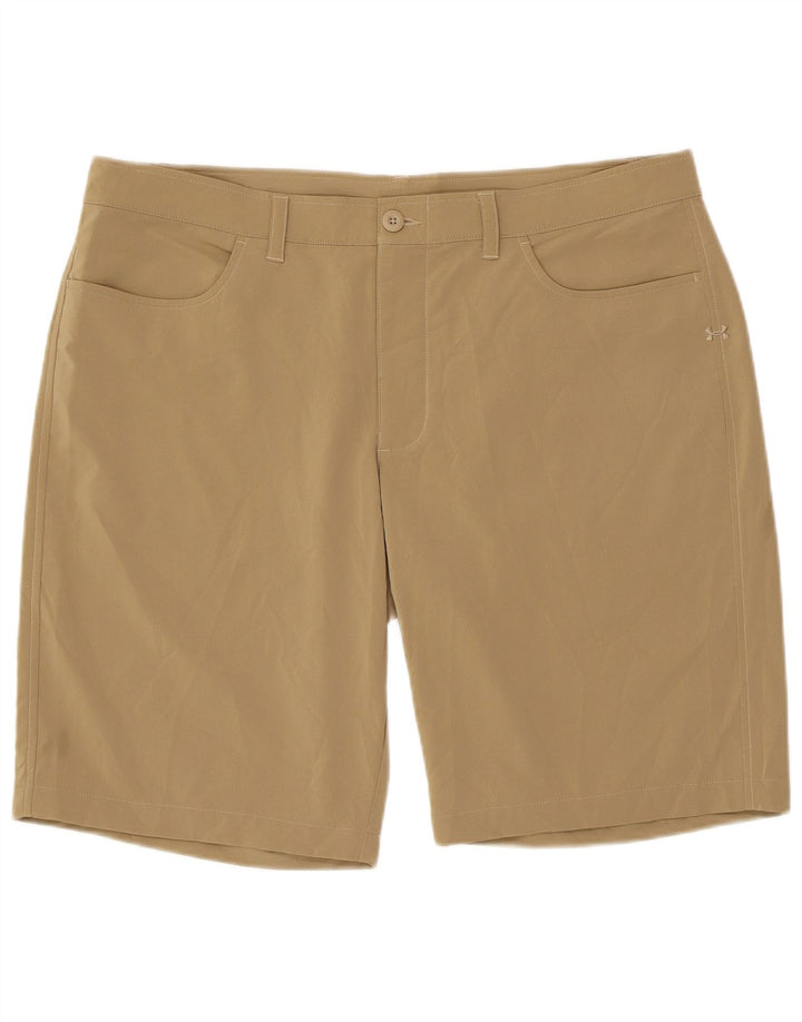 Shorts casuais masculinos Under Armour W38 XL marrom