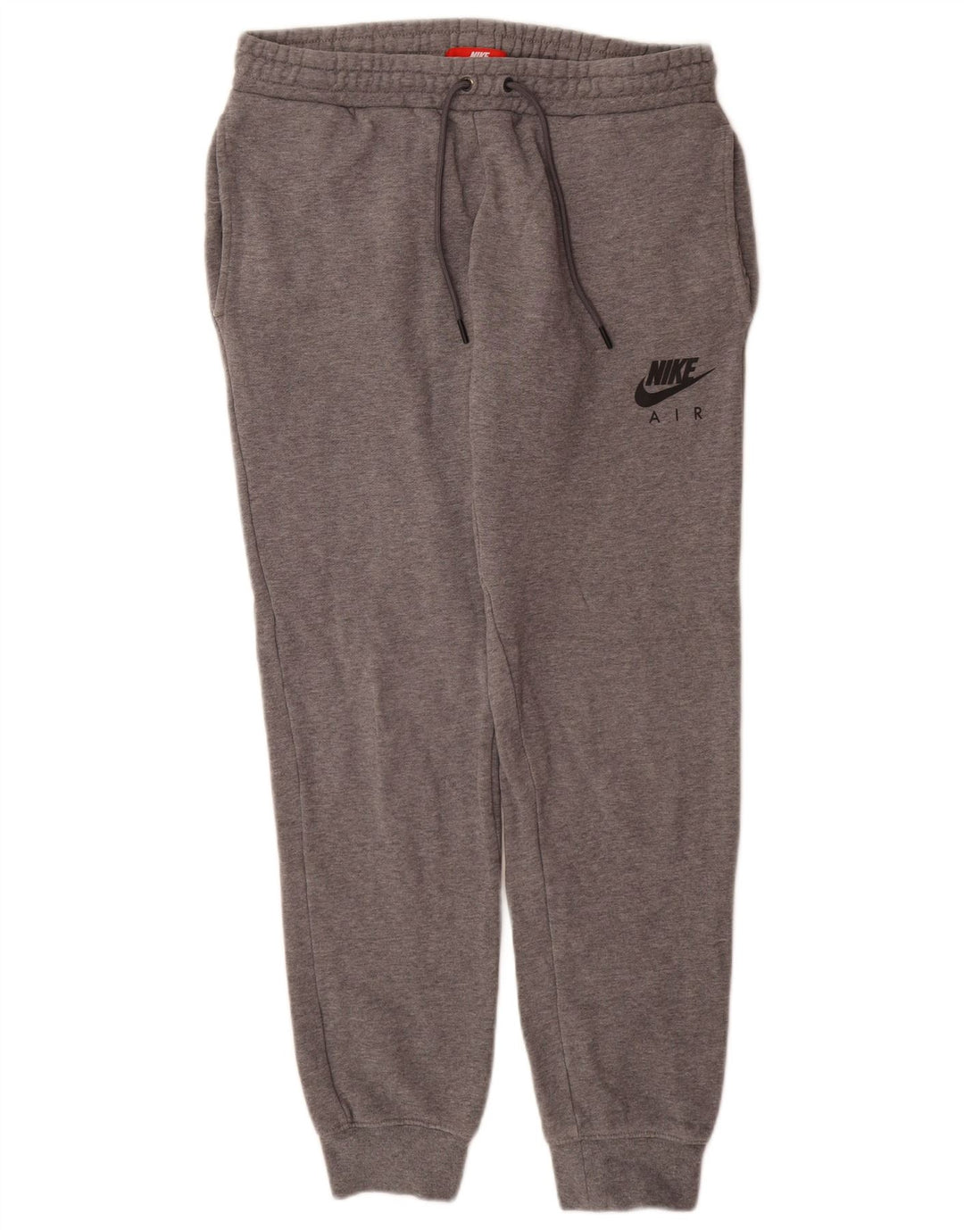 Calça de treino masculina Nike Joggers cinza médio algodão manchado