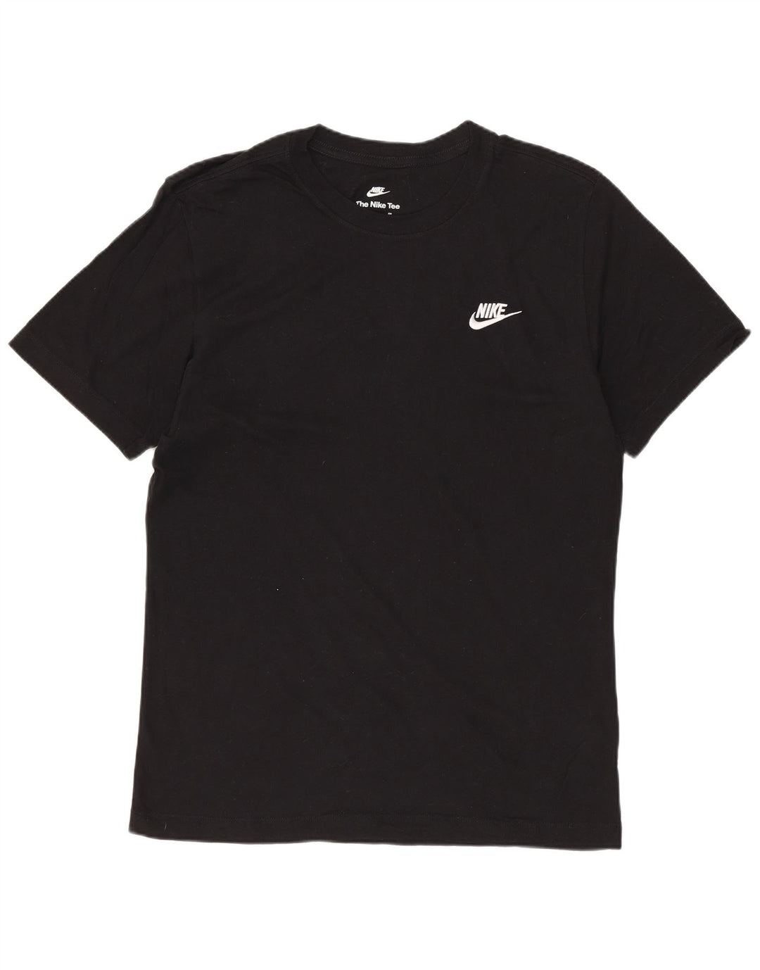 Camiseta masculina NIKE Top pequeno algodão preto