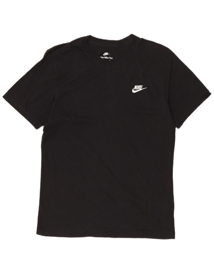 Camiseta masculina NIKE Top pequeno algodão preto