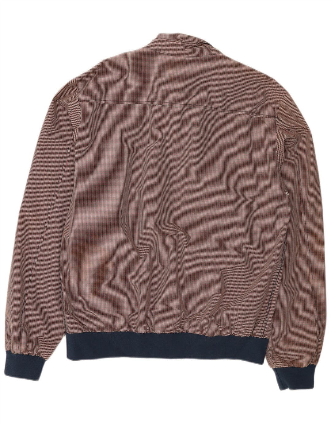 Jaqueta bomber masculina Quiksilver UK 42 XL algodão guingão vermelho
