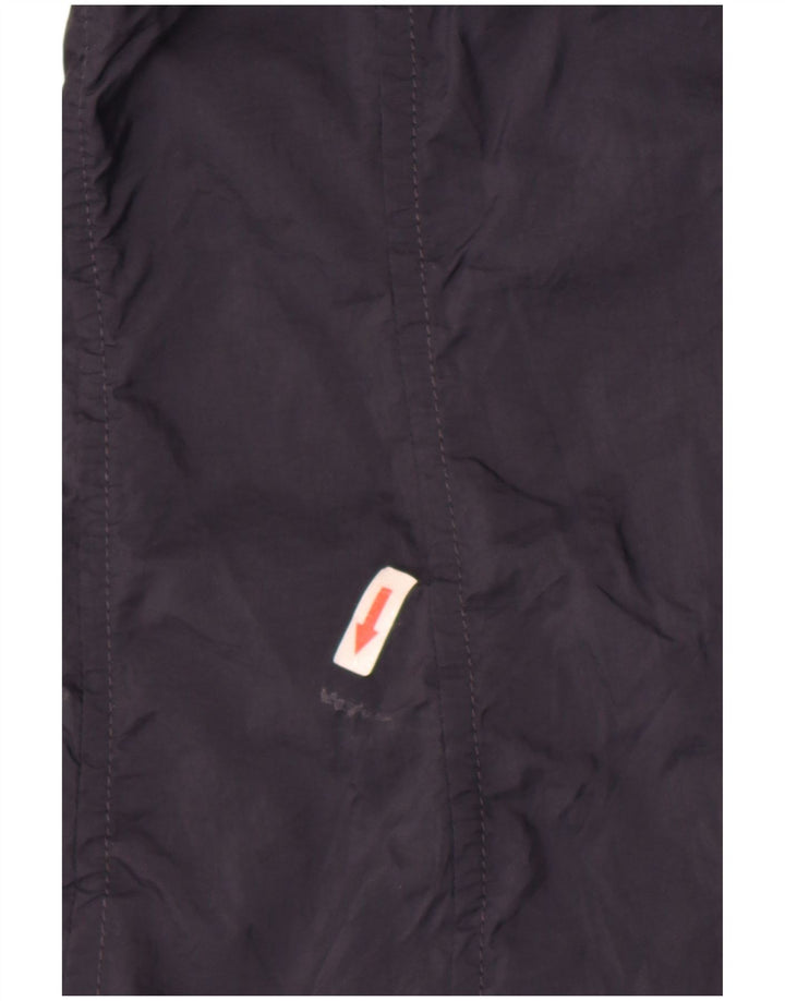 Jaqueta utilitária masculina Armani Jeans UK 42 XL azul marinho poliamida