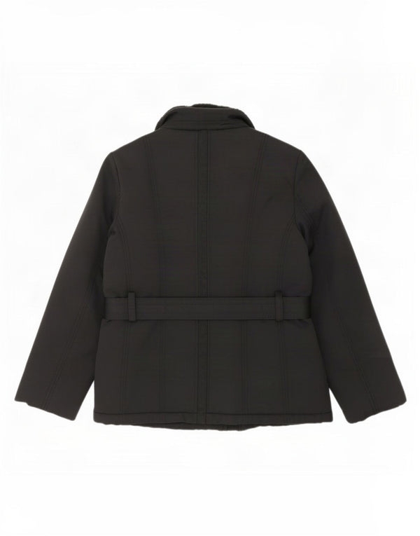 Jaqueta acolchoada feminina Zara UK 18 XL preta