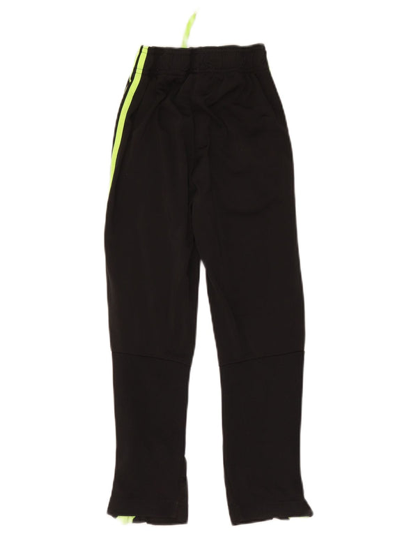Calças de treino Adidas meninos 7-8 anos preto poliéster