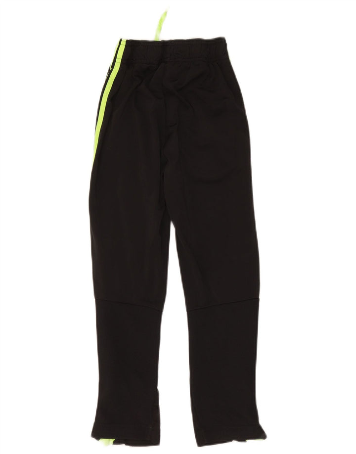 Calças de treino Adidas meninos 7-8 anos preto poliéster