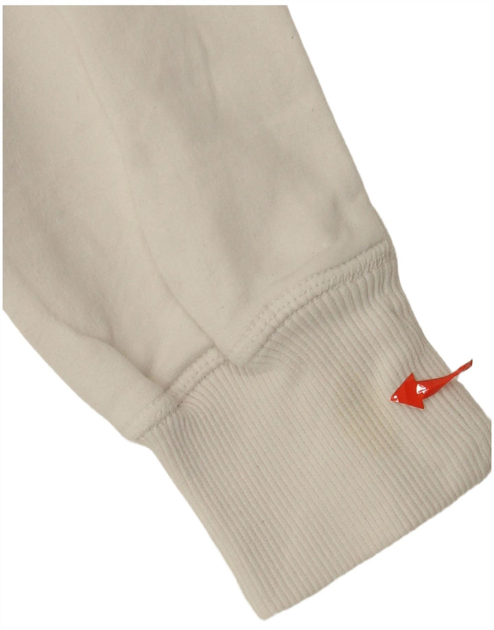 Converse masculino gráfico moletom com capuz médio algodão branco