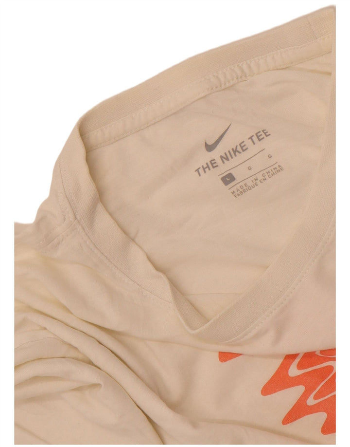 Camiseta Nike Masculina Graphic Top Grande Branco