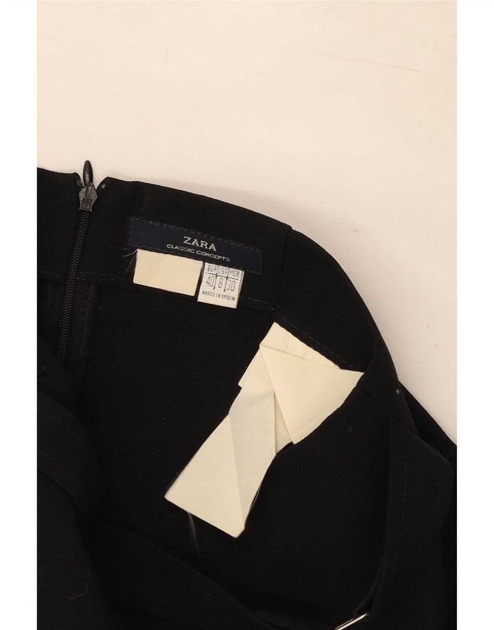 Mini saia feminina Zara EU 40 médio W30 preto