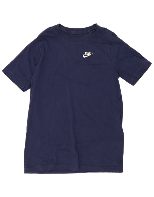 Camiseta Nike Menino Top 13-14 Anos XL Azul Marinho Algodão