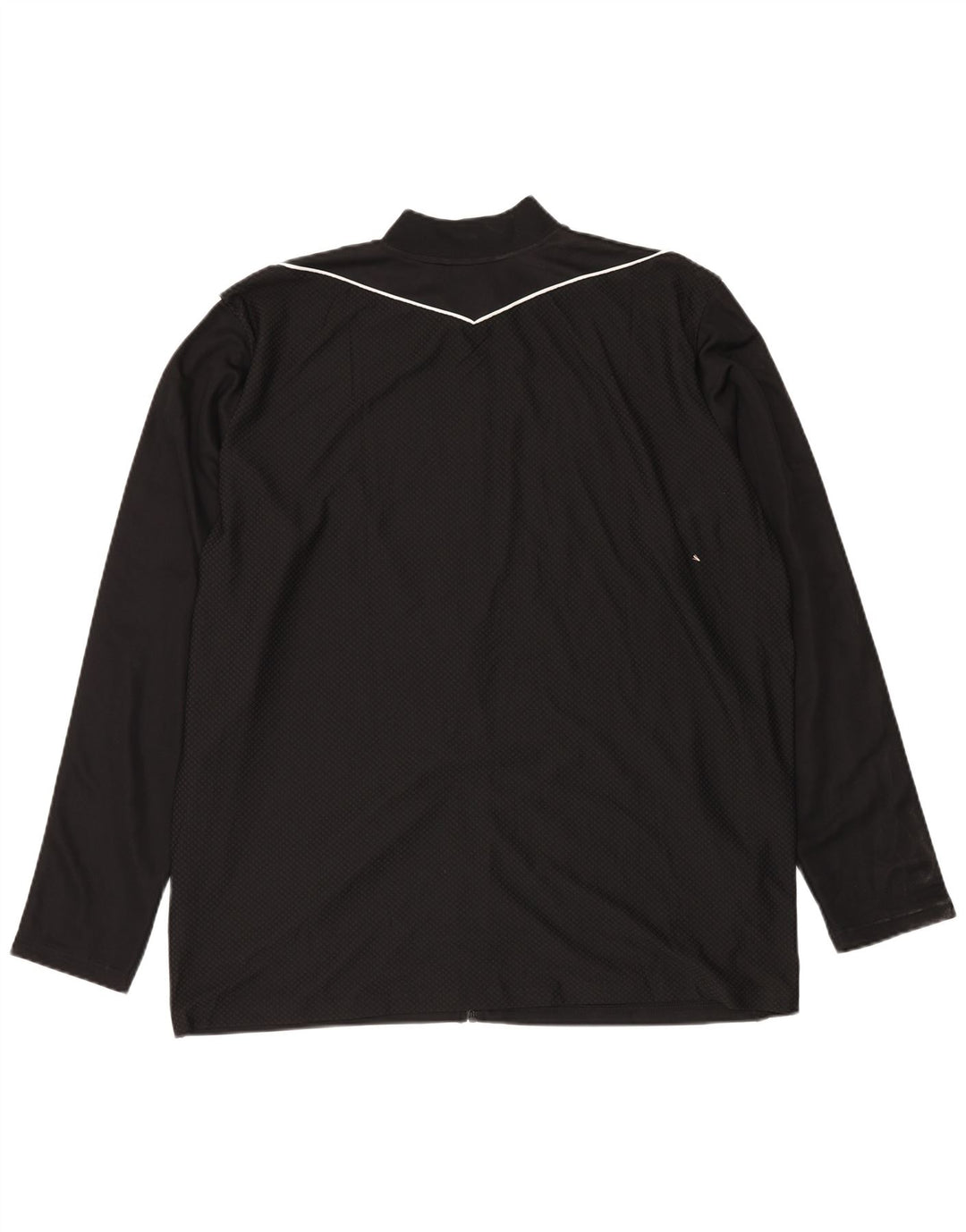 ADIDAS Mens Aeroready Slim Fit Tracksuit Top Jaqueta 2XL Poliéster Preto