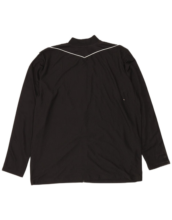 ADIDAS Mens Aeroready Slim Fit Tracksuit Top Jaqueta 2XL Poliéster Preto