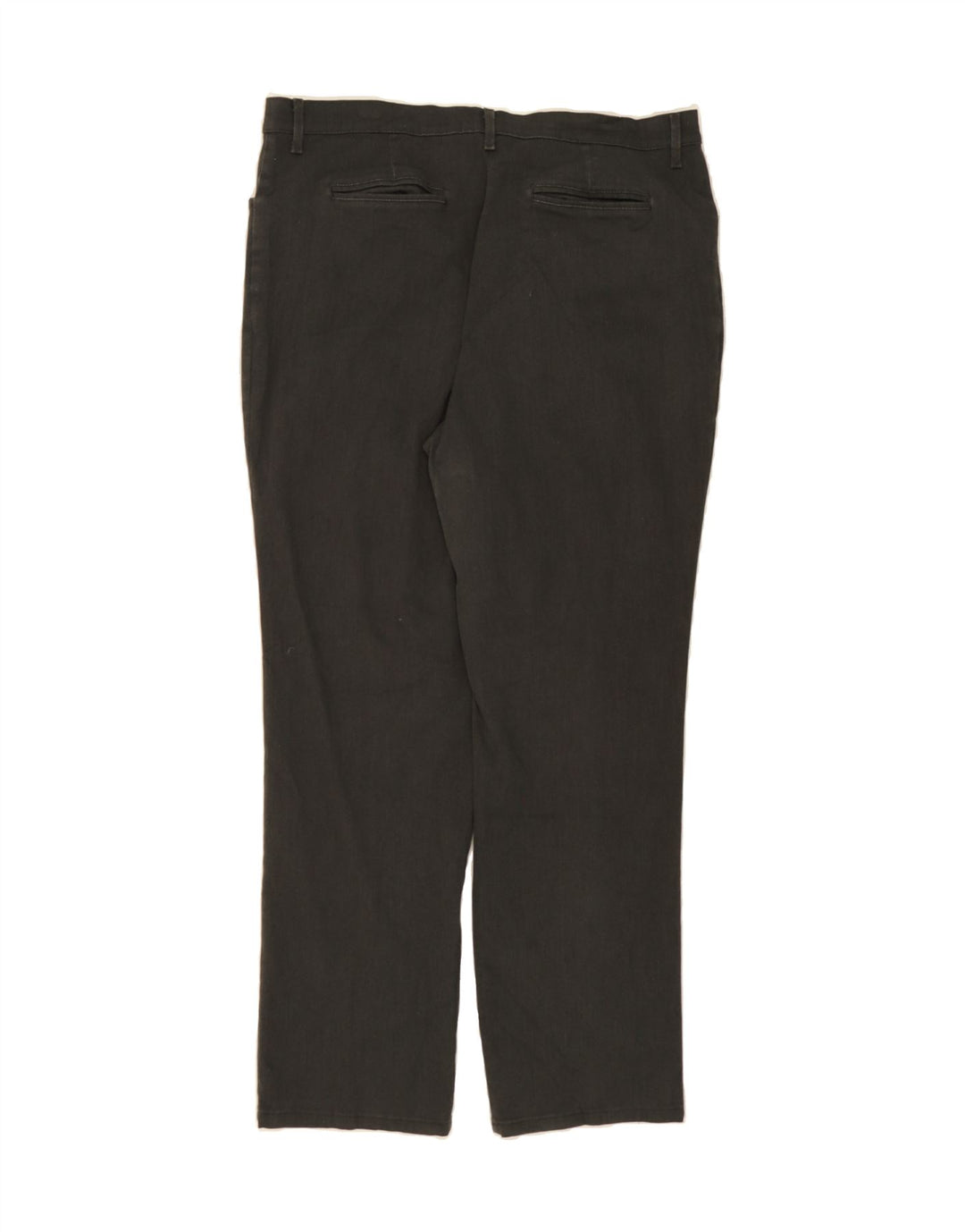 LEE Womens Straight Casual Trousers US 18 2XL W36 L32 Grey Cotton Vintage Lee and Second-Hand Lee from Messina Hembry 