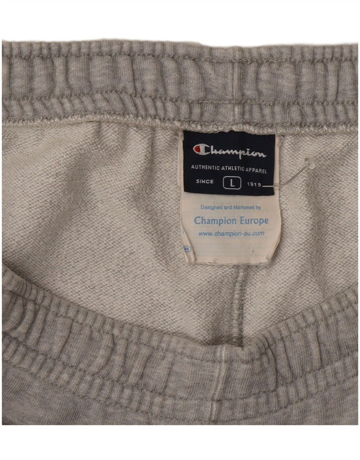 Calça de treino masculina Champion Joggers cinza grande