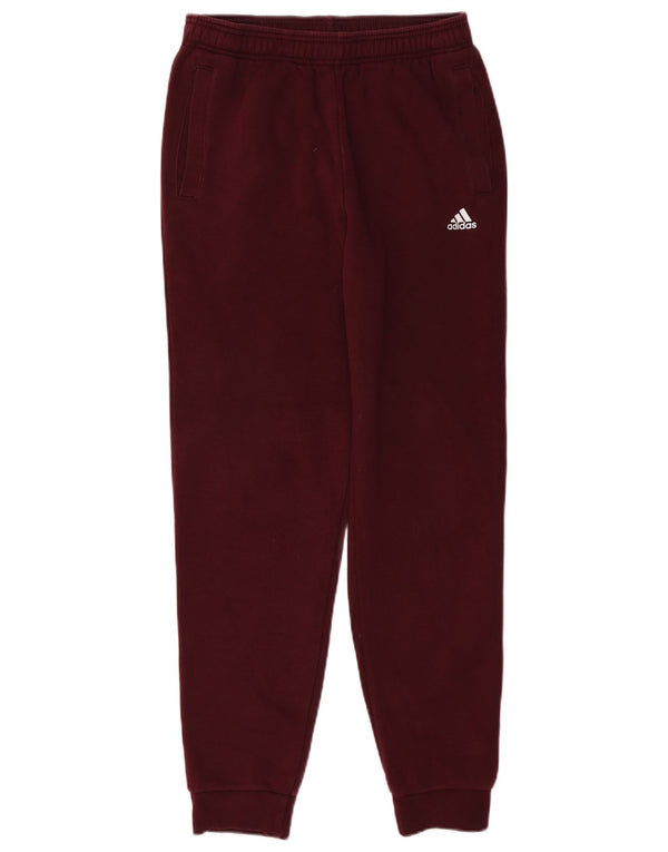 Adidas Mens Calças de treino Joggers Médio/Grande Algodão Borgonha