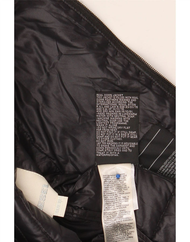 Jaqueta DIESEL Meninas Acolchoada 11-12 Anos XL Preto Nylon