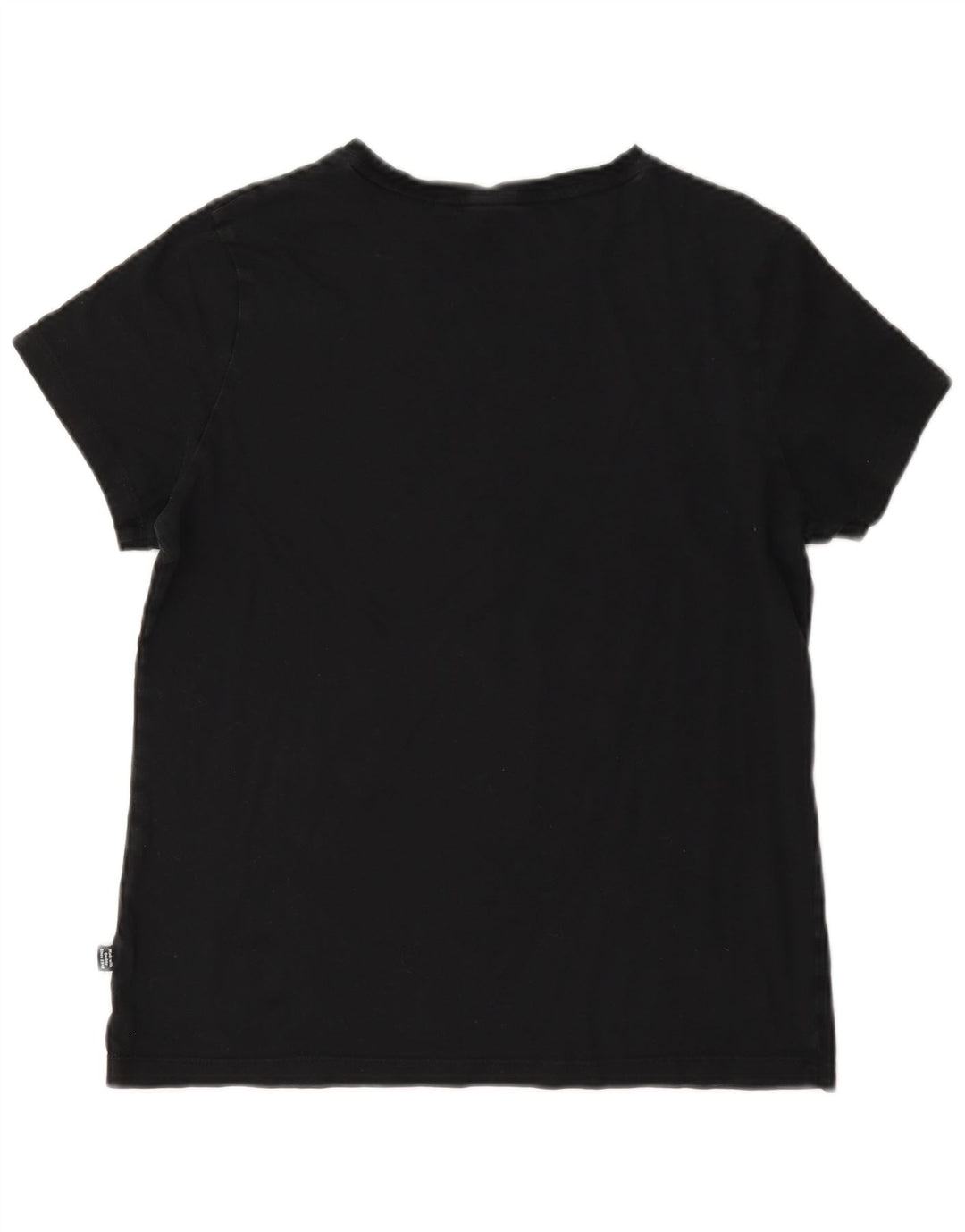 Puma Camiseta Feminina Graphic Top UK 14 Médio Preto
