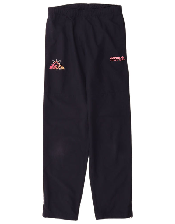 Calça Adidas Heritage Graphic Feminina UK 6 XS Azul Marinho