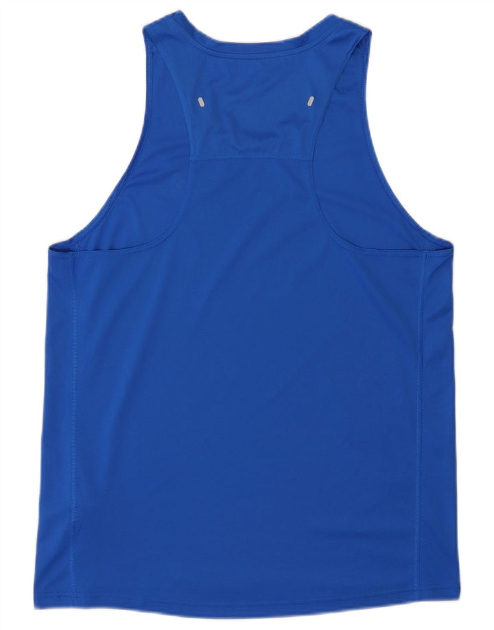 Adidas Masculino Aeroready Colete Top Médio Azul Poliéster