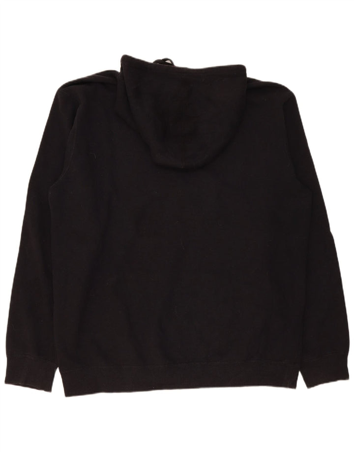 Suéter com capuz gráfico masculino Hurley XL preto poliéster
