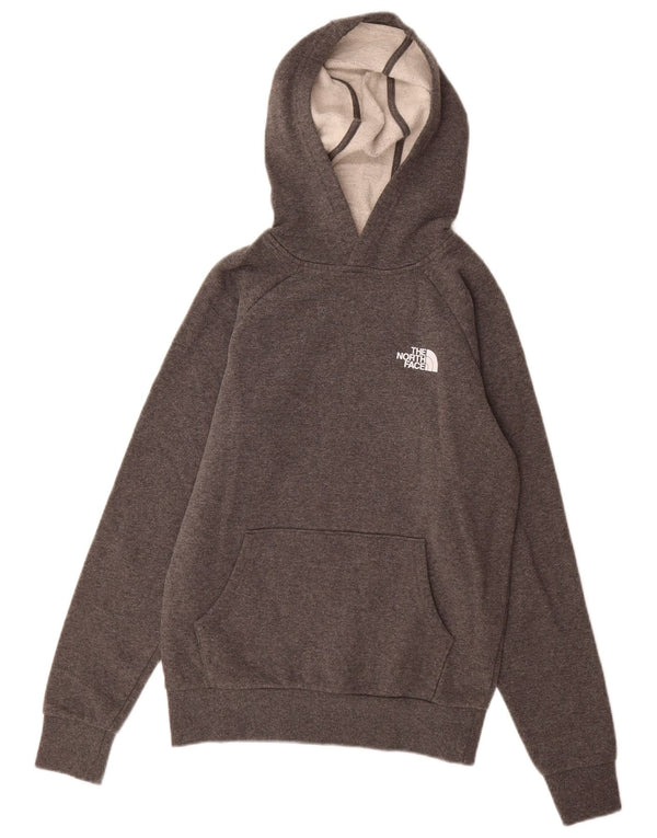 Jumper com capuz gráfico masculino The North Face XS algodão cinza