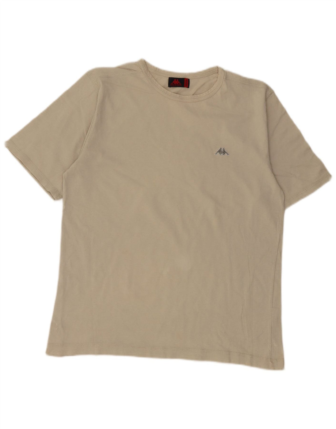 Camiseta feminina Kappa UK 14 algodão bege médio