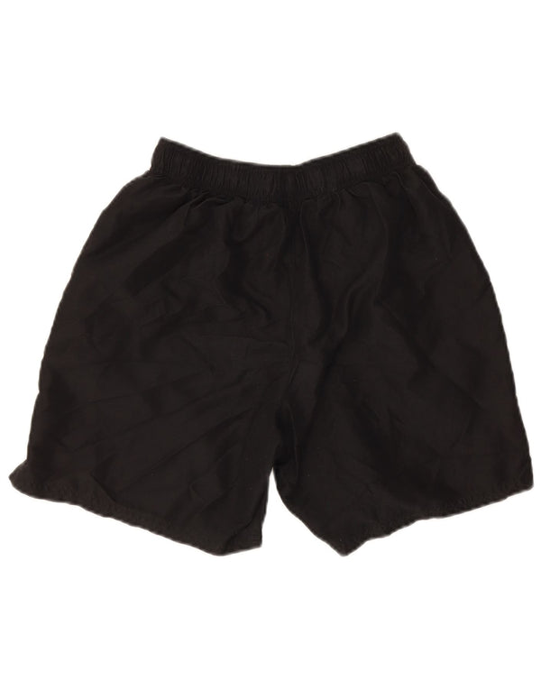 Shorts esportivos femininos Nike UK 8 pequenos pretos