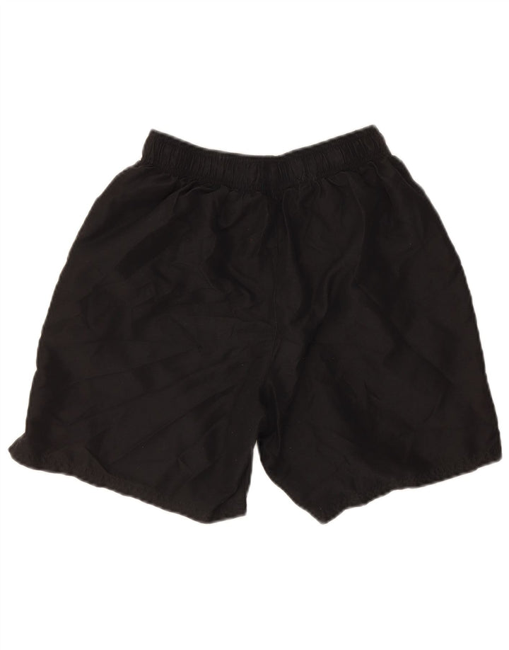 Shorts esportivos femininos Nike UK 8 pequenos pretos