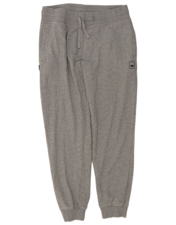 Calça de treino masculina Carrera Joggers XL cinza manchado de algodão