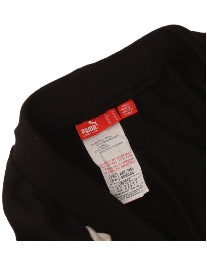 Calça feminina Puma Flare UK 12 médio preto colorblock algodão