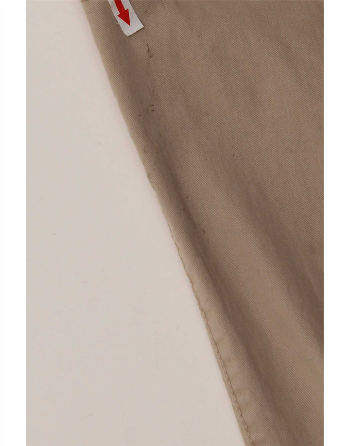 Zara Mens Joggers Cargo Calças Médio W31 L27 Algodão Cinza