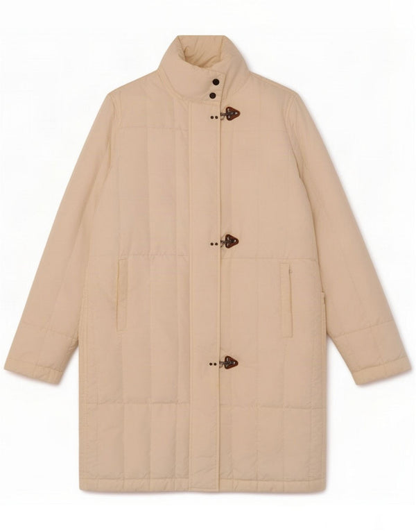Casaco acolchoado feminino Fay UK 10 pequeno poliamida branca