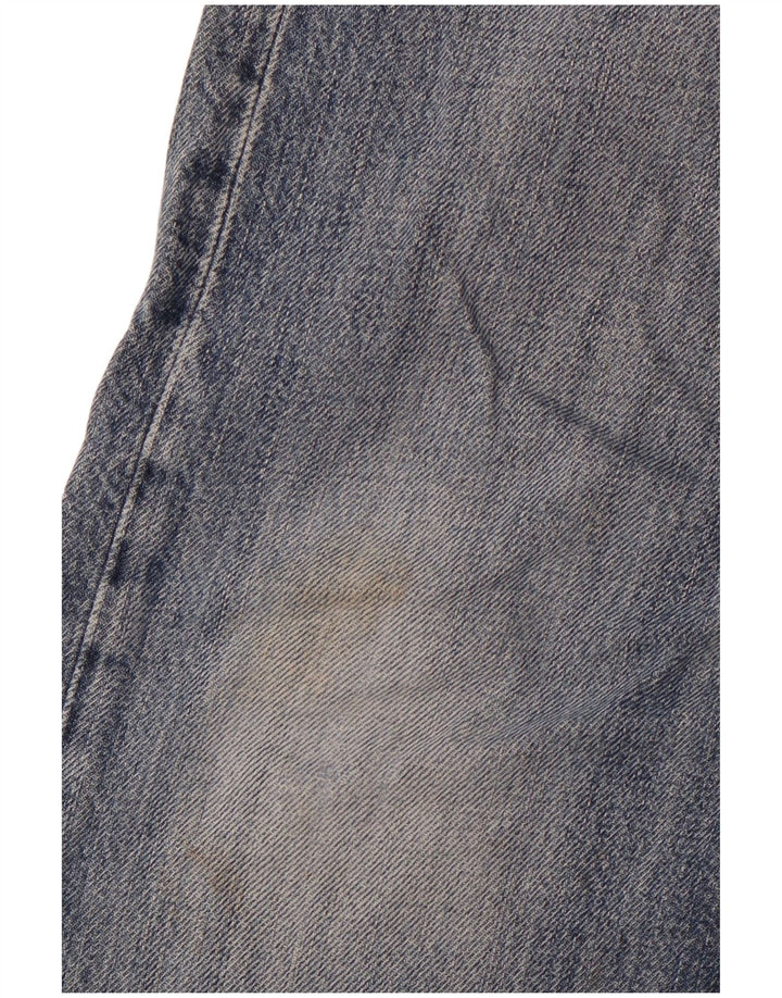 DIESEL Calça jeans reta masculina W34 L31 algodão azul
