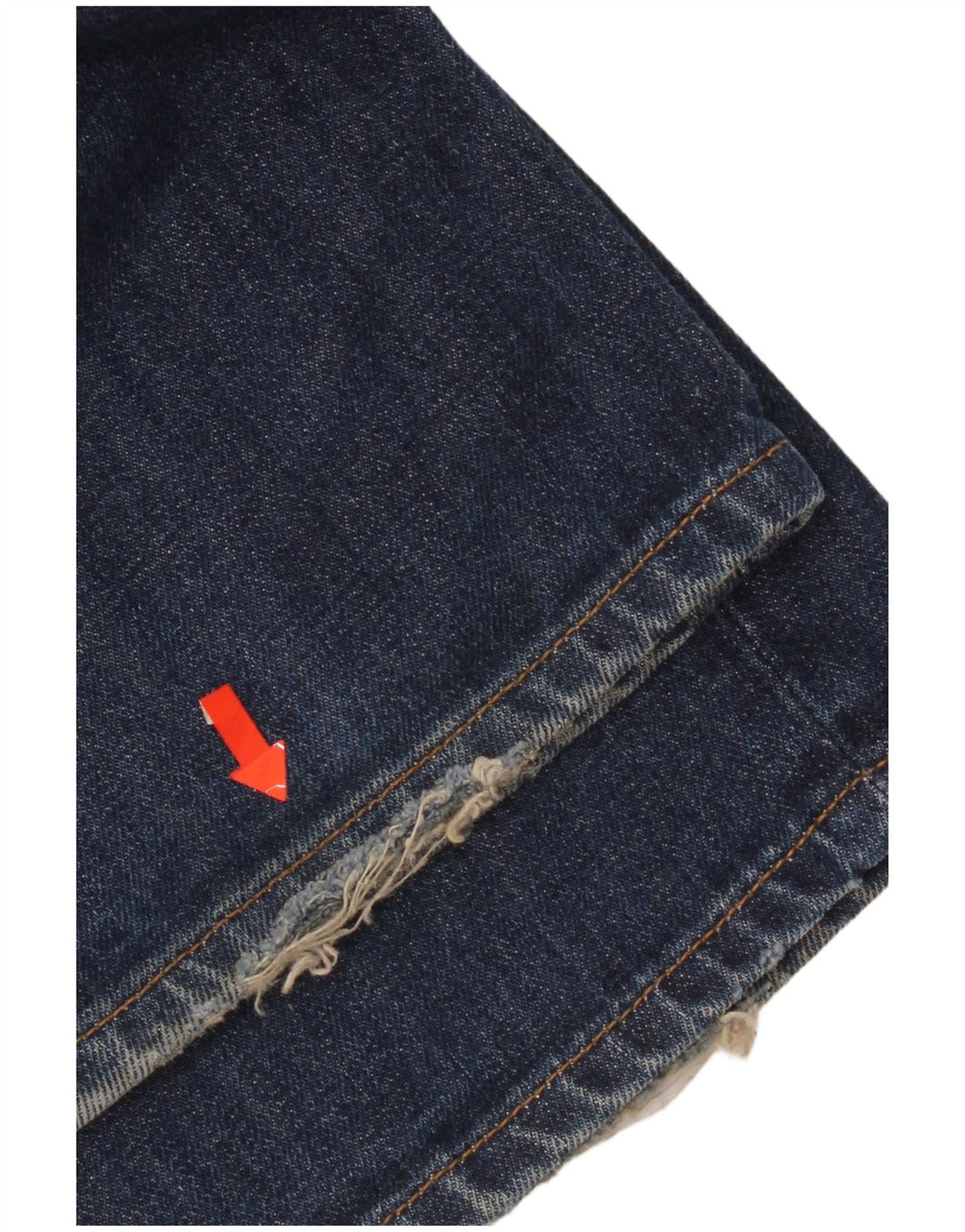 Calça jeans feminina Levi's 516 Flared W32 L32 azul algodão
