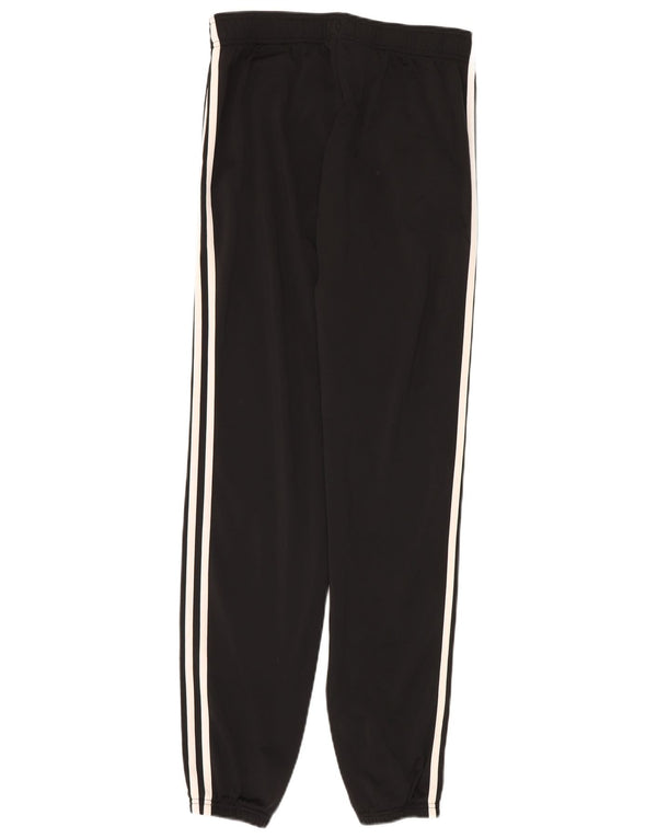Adidas meninos calças de treino joggers 15-16 anos preto poliéster