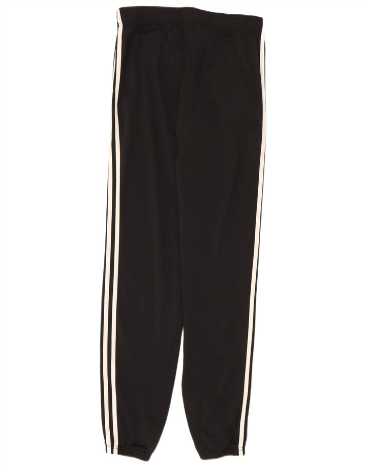 Adidas meninos calças de treino joggers 15-16 anos preto poliéster
