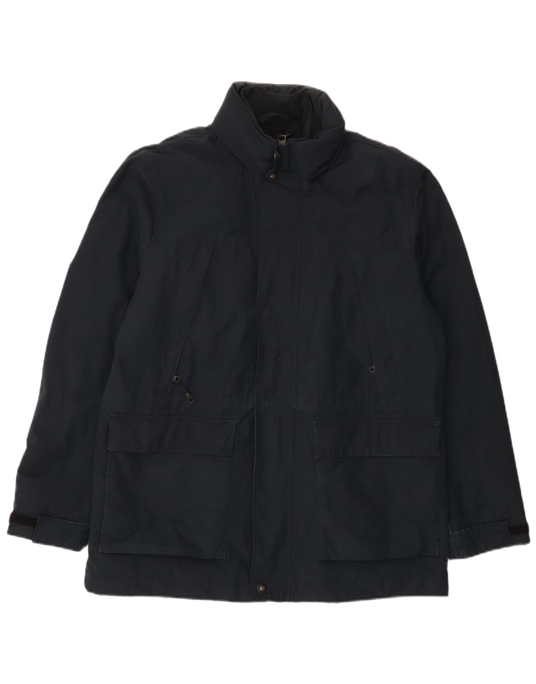 Jaqueta corta-vento masculina Marks & Spencer UK 40 grande azul marinho