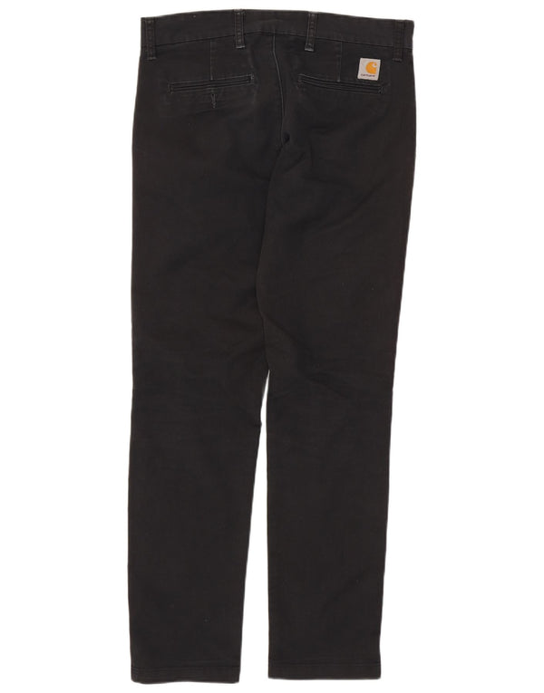 Calça Chino Masculina Slim CARHARTT W32 L32 Algodão Preto