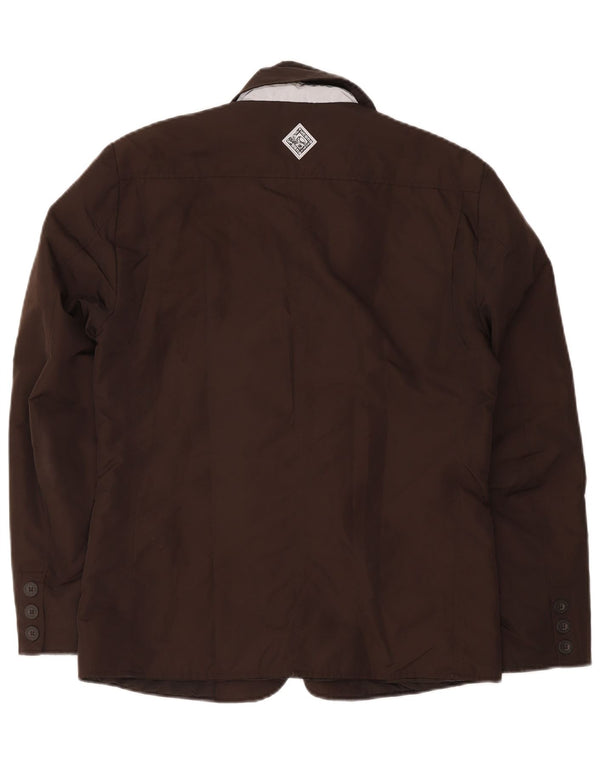 Jaqueta Tucano Urbano Masculina Blazer Acolchoada Reino Unido 34 XS Marrom Poliéster