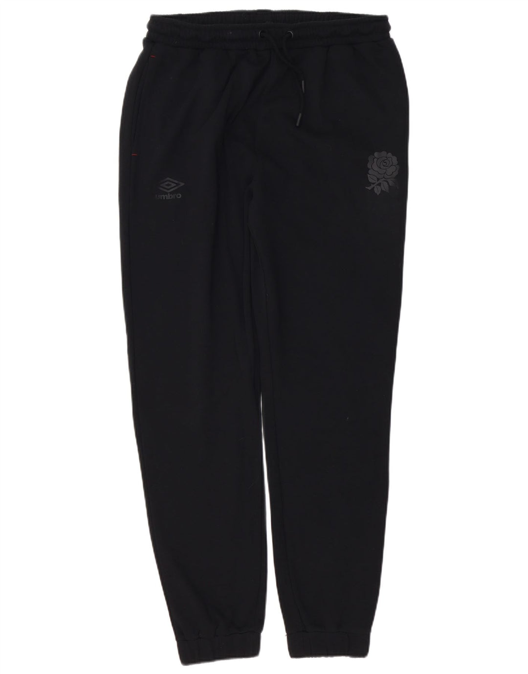 Umbro Calça de treino masculina Joggers médio preto floral algodão