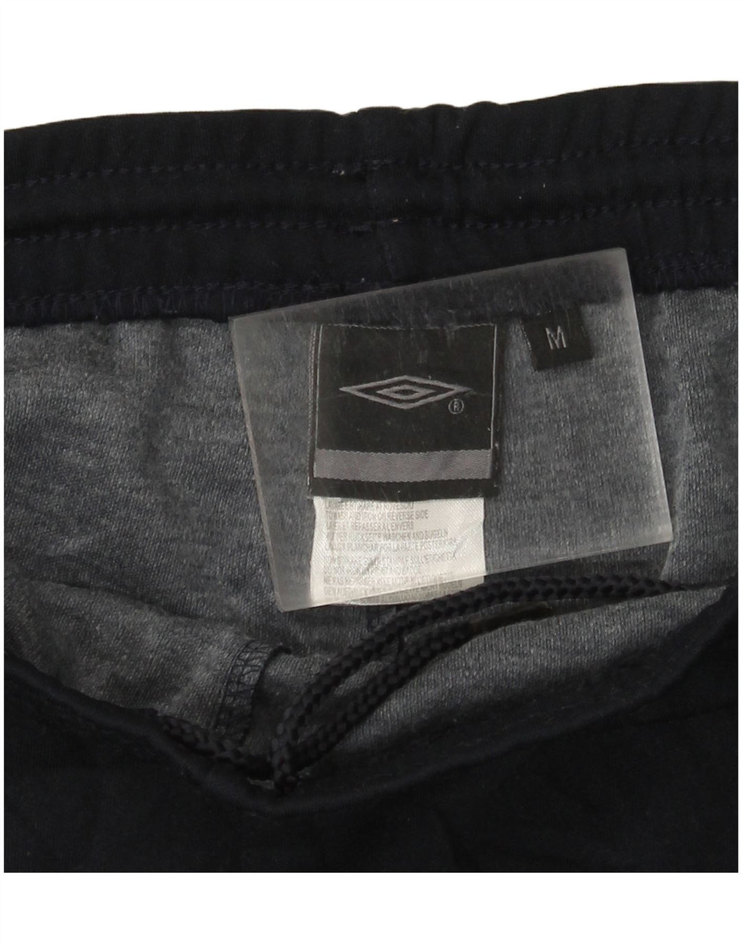 Shorts esportivos gráficos masculinos UMBRO médio azul marinho poliéster colorido
