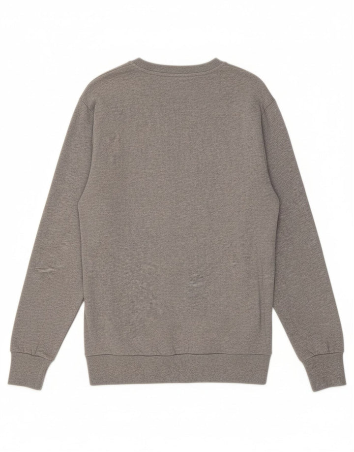 LEVI'S Mens Graphic Sweatshirt Jumper Medium Grey Cotton Vintage Levi's and Second-Hand Levi's from Messina Hembry 