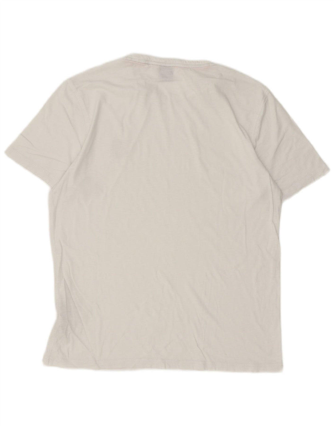 Hugo Boss Mens T-Shirt Top Small White Cotton