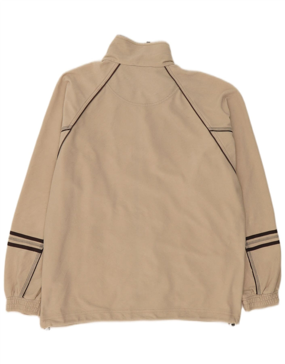 Lotto Mens Treino Top Jacket UK 40/42 Grande Poliéster Bege