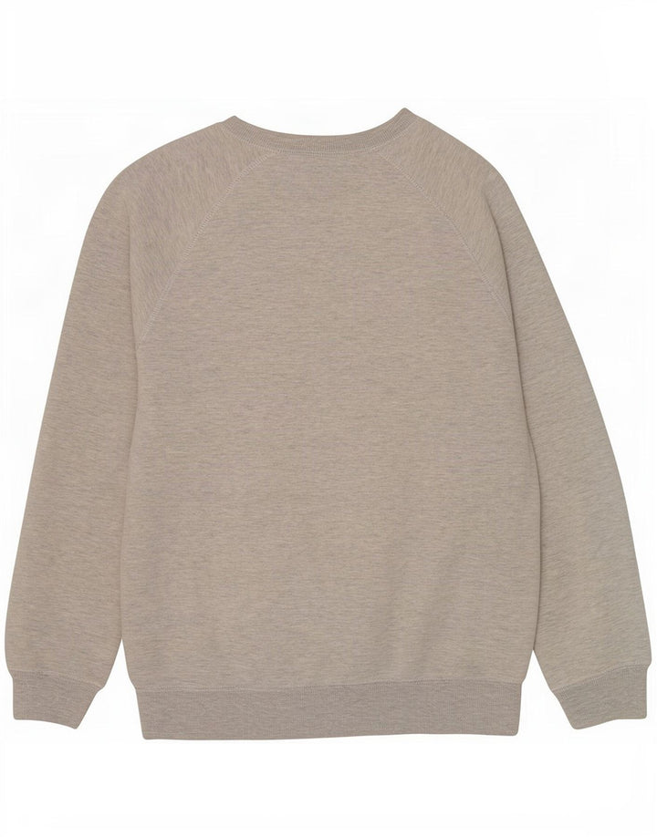 Carhartt moletom feminino oversized jumper UK 6 XS algodão cinza