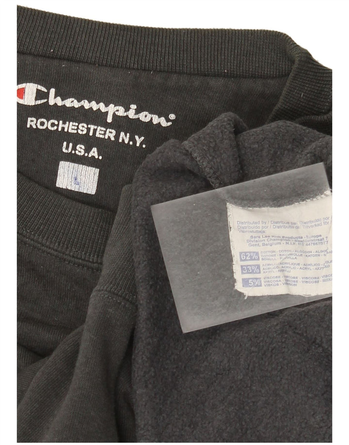 Champion moletom masculino jumper XL algodão cinza
