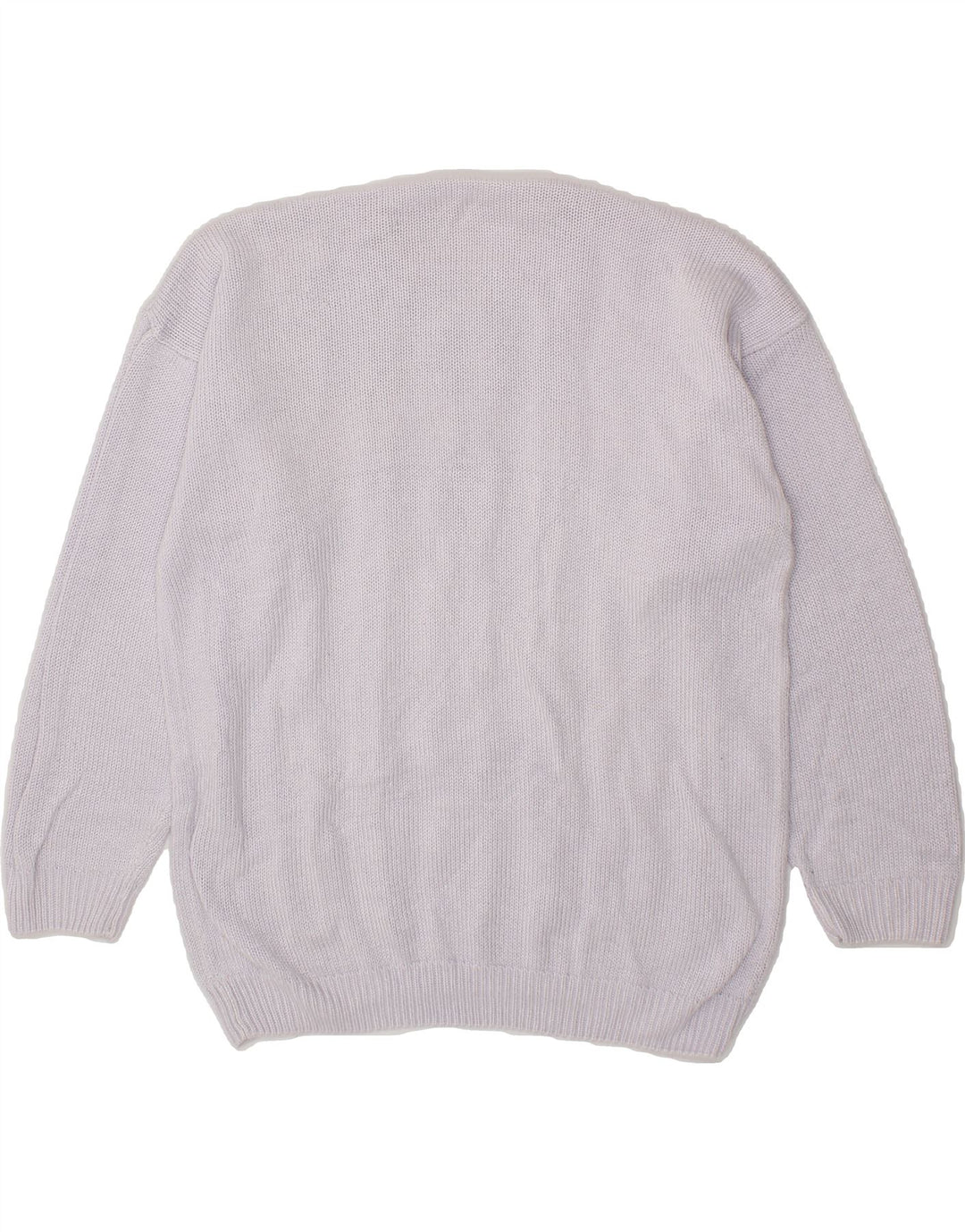 VINTAGE Womens Crew Neck Jumper Sweater EU 44 XL Purple Cotton Vintage Vintage and Second-Hand Vintage from Messina Hembry 