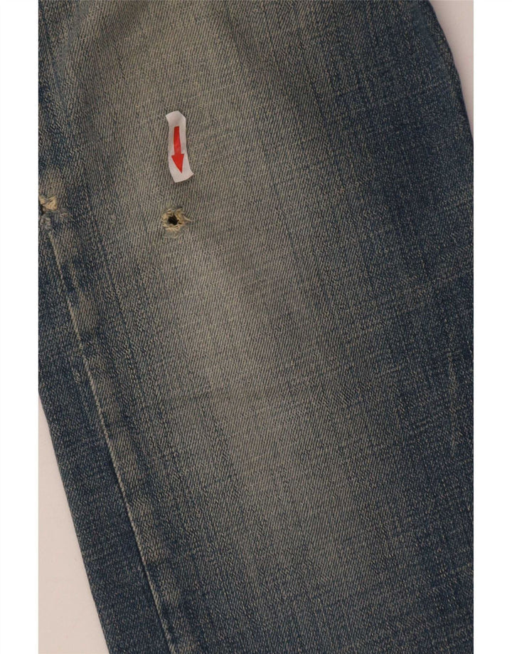 Armani Mens Slim Jeans W30 L32 Azul Algodão