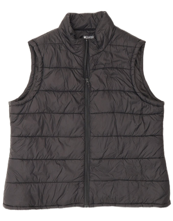 Colete acolchoado feminino Mountain Warehouse UK 20 2XL preto nylon