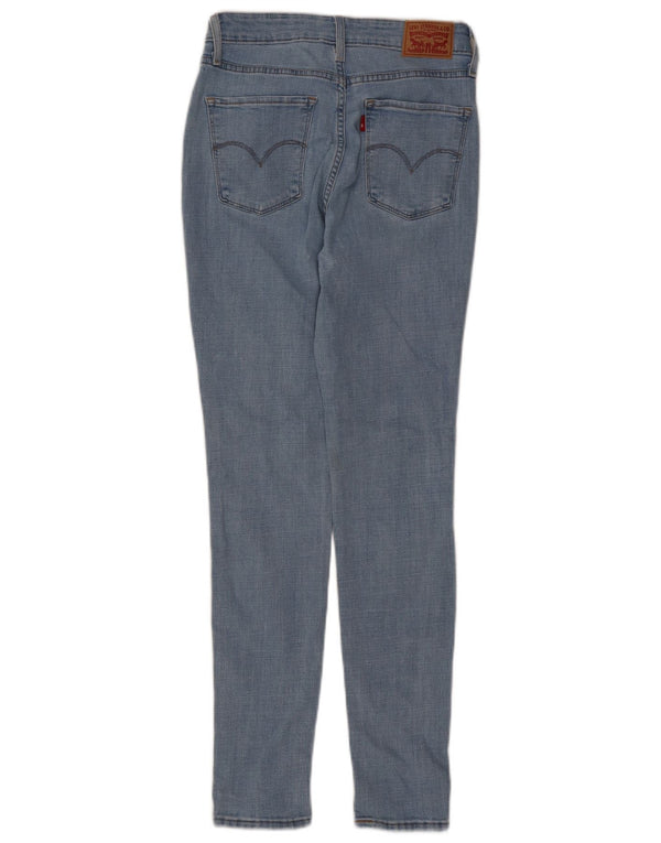 Calça jeans feminina Levi's 721 High Rise Skinny W28 L30 azul algodão